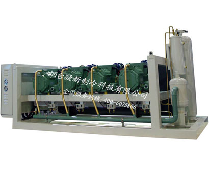 四并聯(lián)低溫活塞并聯(lián)機(jī)組